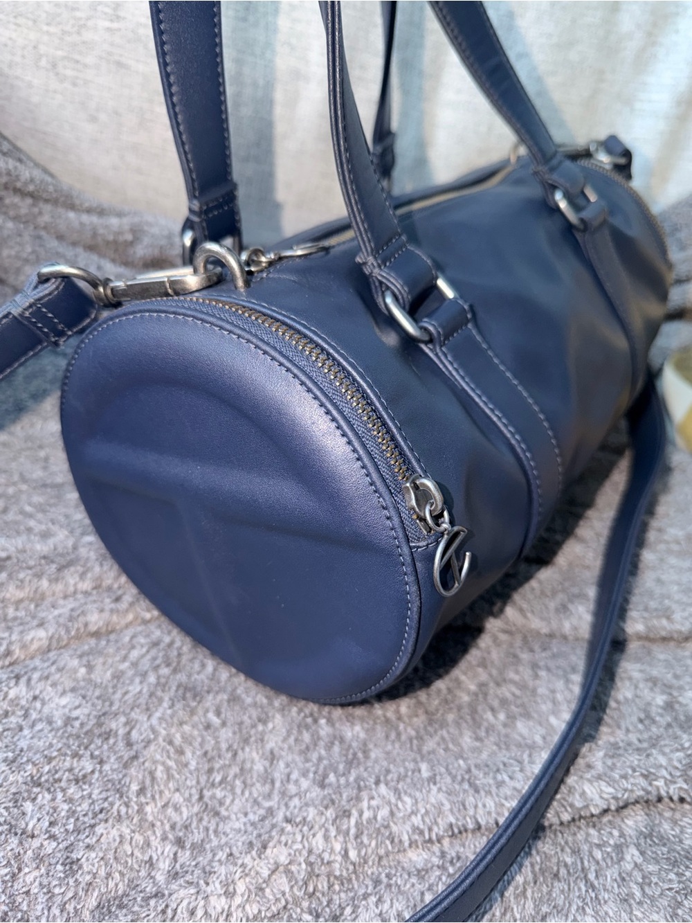 Small Telfar Duffle - Navy